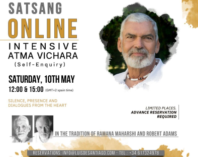 ONLINE - SATSANG WITH LUIS DE SANTIAGO, May 10th 12:00PM, 2025